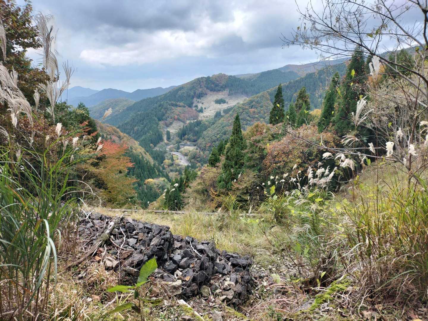 戸倉峠に寄って、