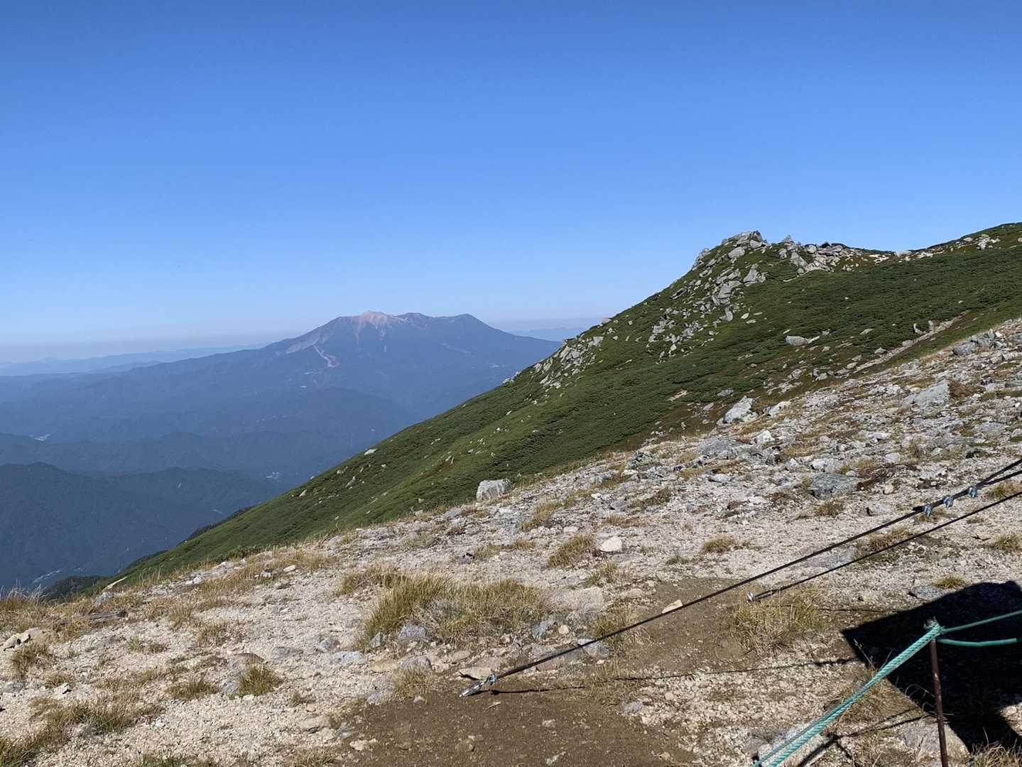 御嶽山が見えました😍