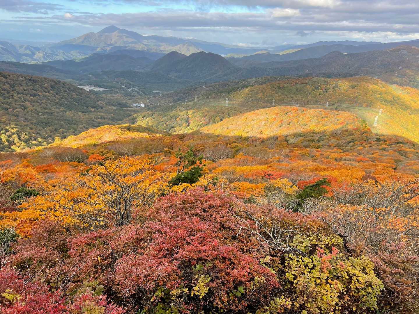 安達太良山登山口-旧土湯峠-鬼面山 往復コースの写真