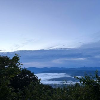 朝を迎えました☀️