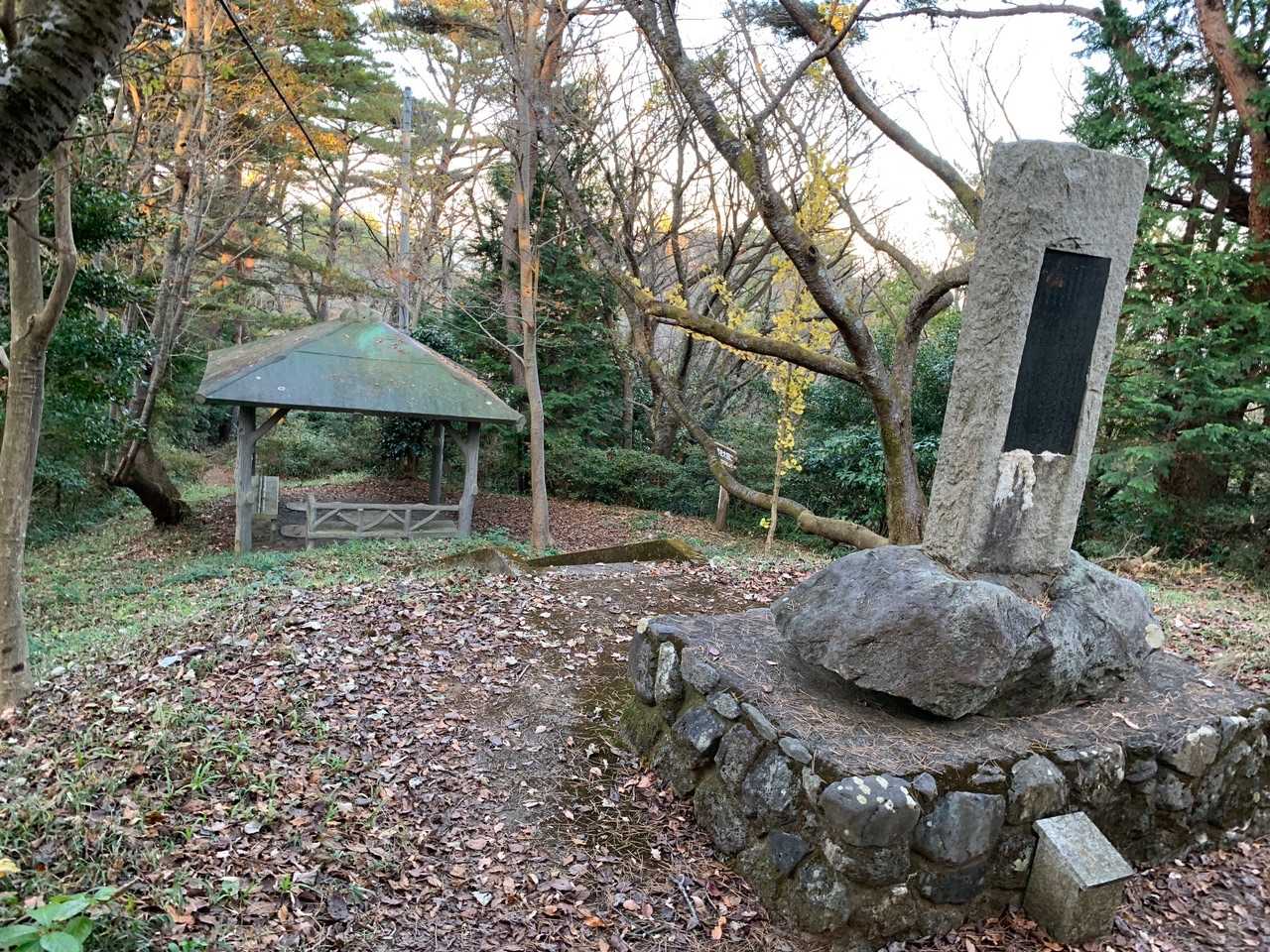 石尊山山頂。眺望は有りません