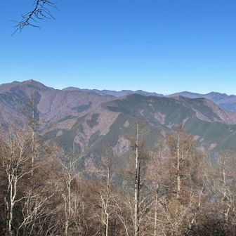 御前山
石尾根展望
鷹ノ巣山～六ツ石山