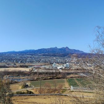 城山から榛名山