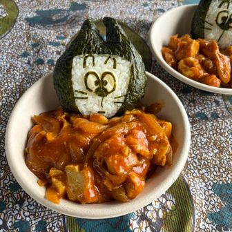 今日はシュウカレー🍛
🐉ドラゴンボールのシュウってキャラクター🥷