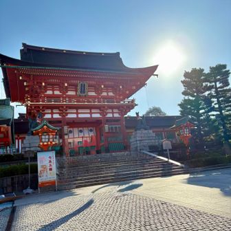 Good morning 
今日は晴れ快適な温度
やっと実現しました⛰️
京都トレイル東山コース心地よい季節に出来てサイコーです♪