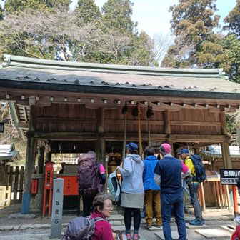葛木神社参拝