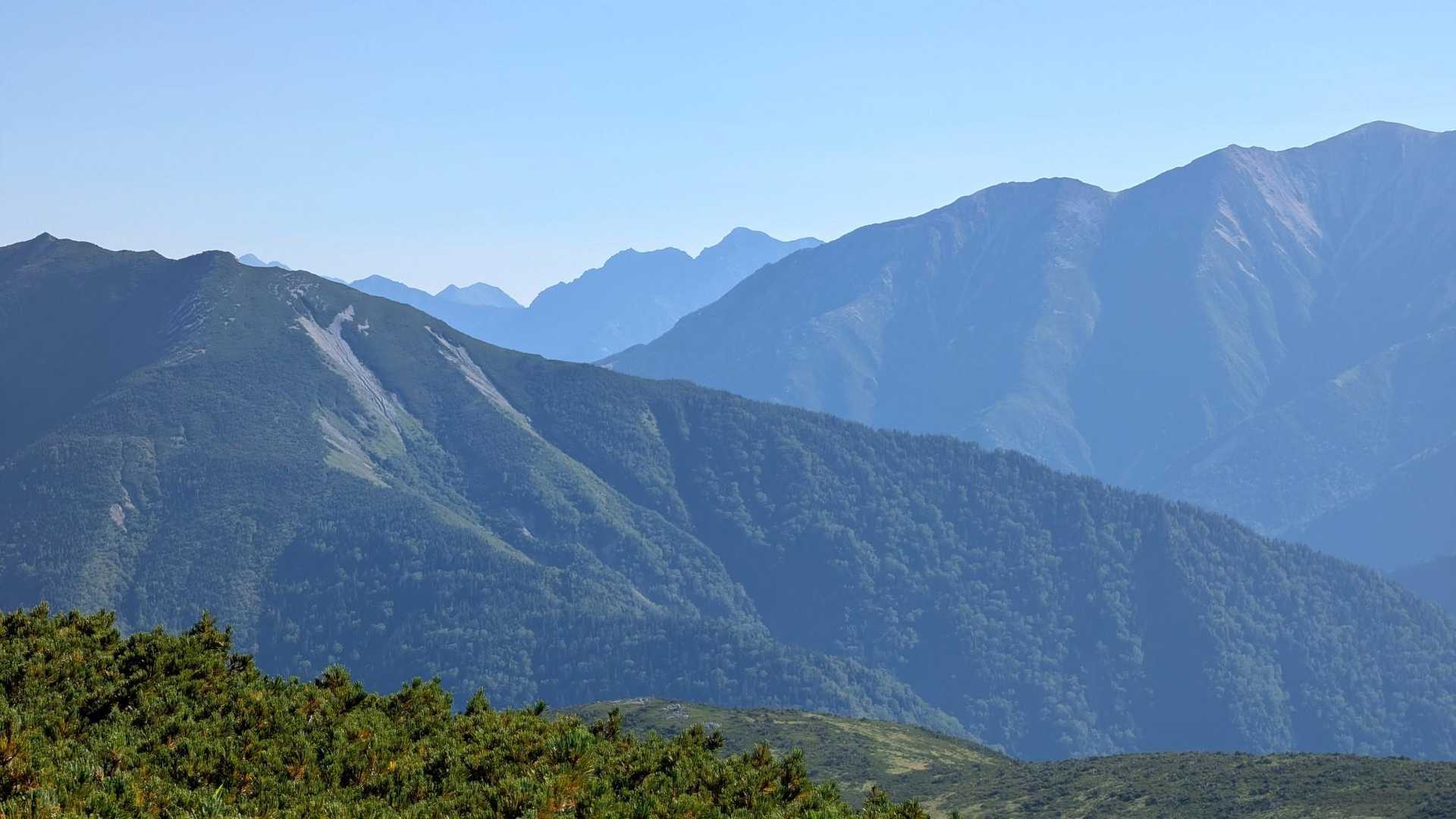 鹿島槍、針ノ木