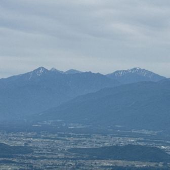 南ア、北岳〜仙丈ヶ岳