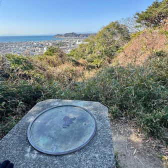 山頂の見晴台からの眺め