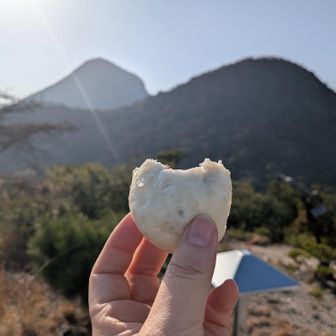 ここでも甘酒まんじゅう😋←友の分をもらって