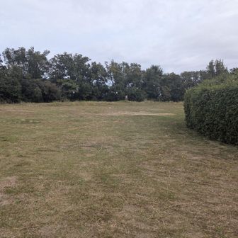 山頂は広場😄