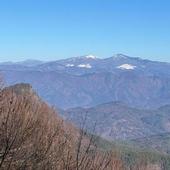 根子岳と四阿山