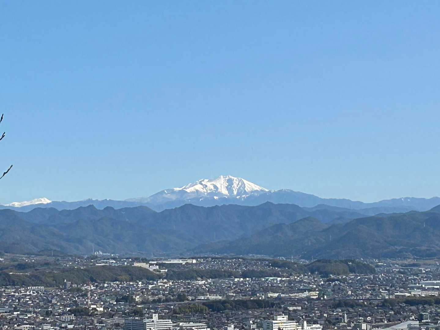 小天神展望台から
いきなりご褒美