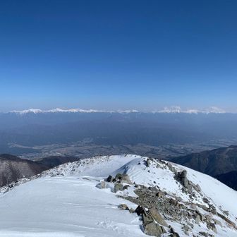 南アルプスの大絶景！