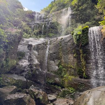 ユチン3段滝　ここに来れただけで満足