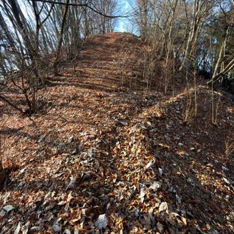 水窪山西峰 巻かずに直登🧗