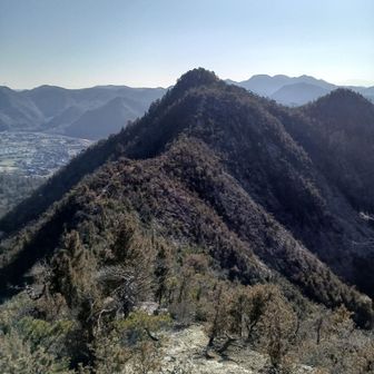 次に向かう竜王山。