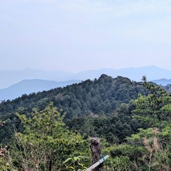 背振山系も
見えず 😨