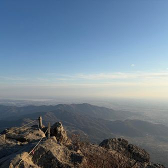 展望スポットの先端へは立ち入り禁止になっていました