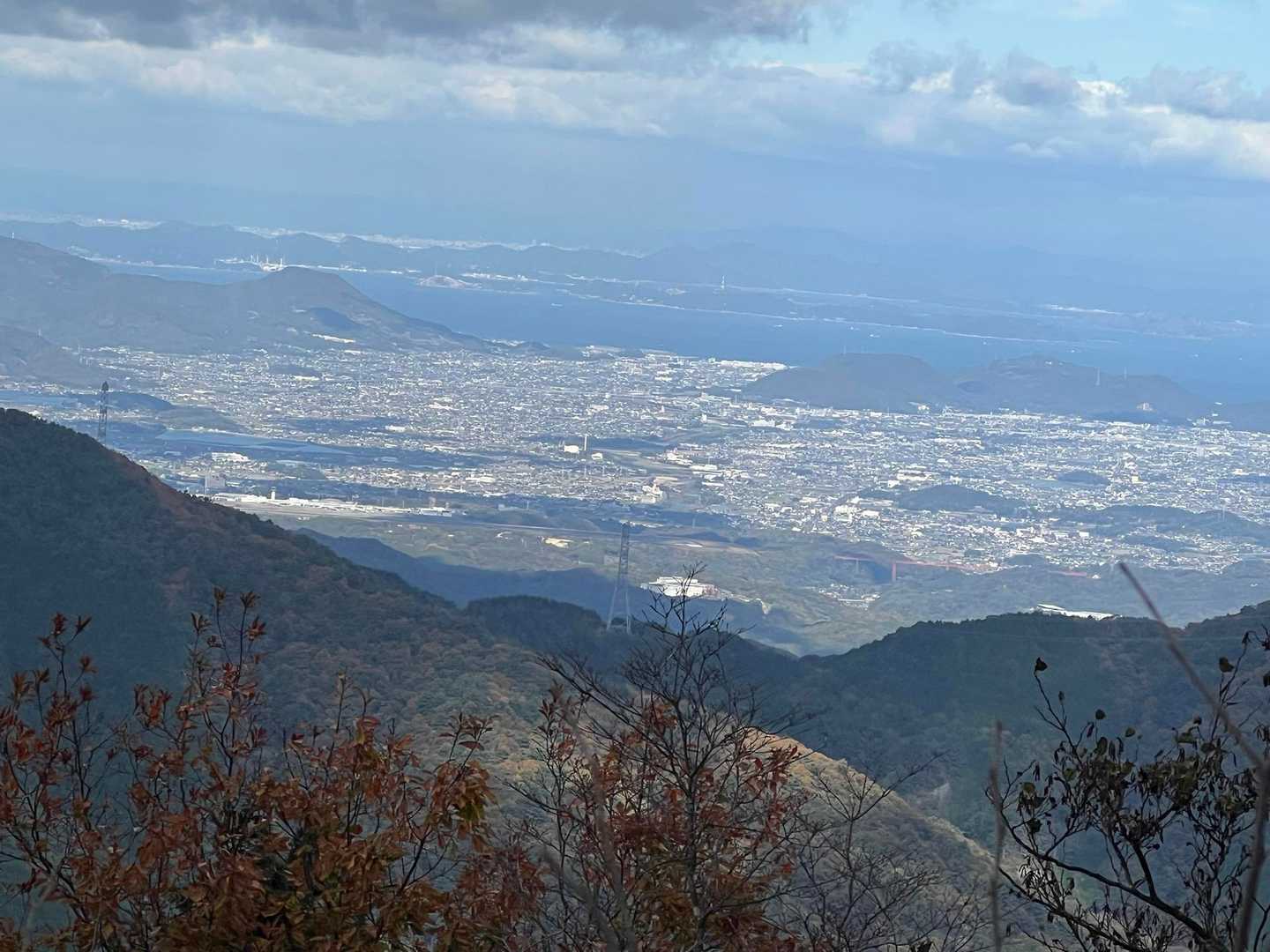 相栗峠-鷹林山-竜王山-竜王山 往復コースの写真