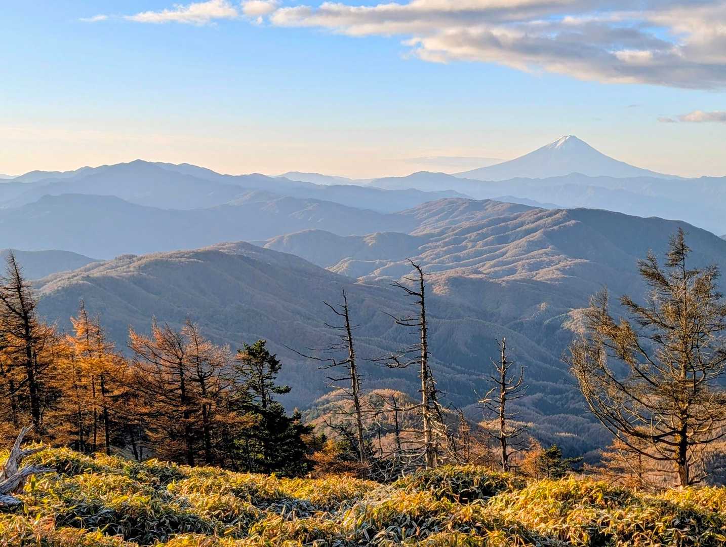 古礼山にて