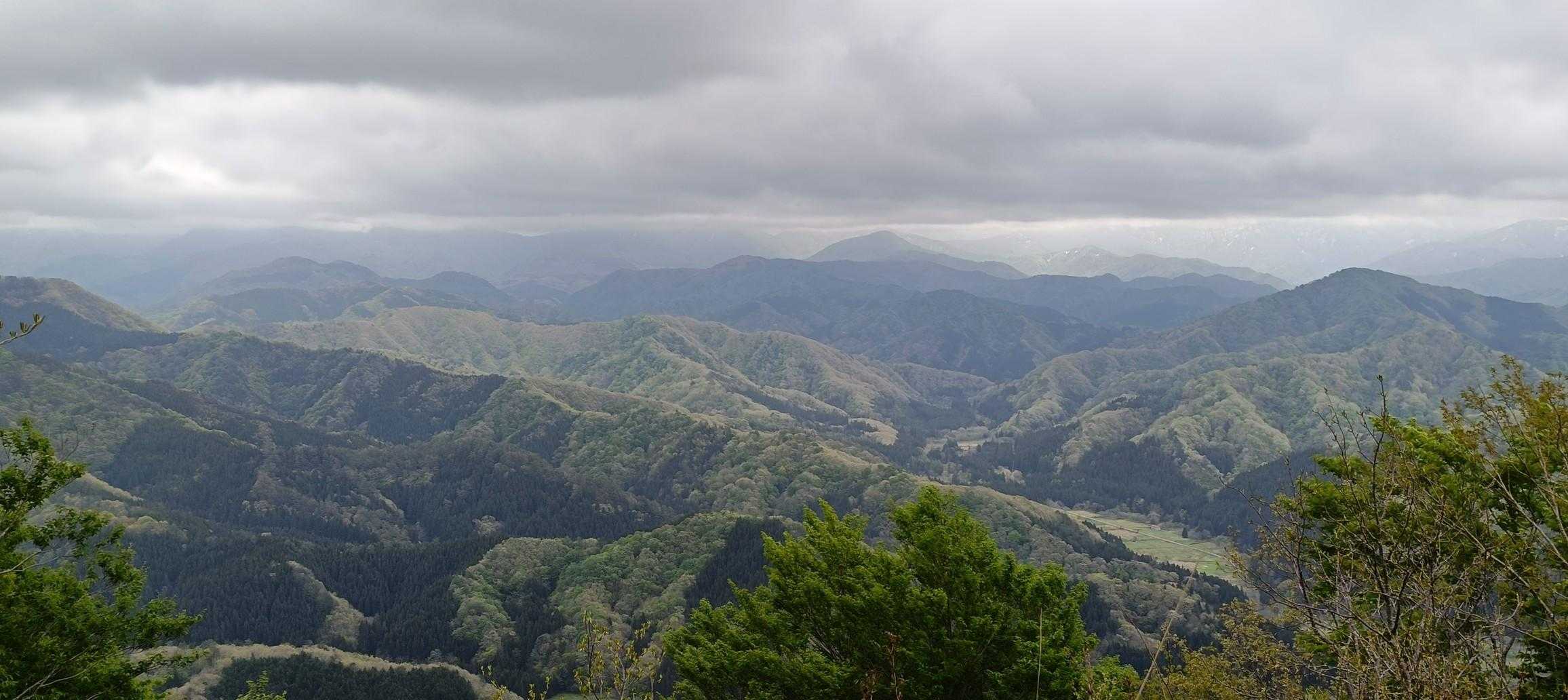 小俣登山口-蛇逃峠-日本国-蔵王堂登山口-小俣バス停 周回コースの写真