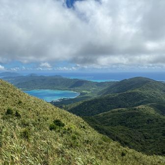 岩の上から3