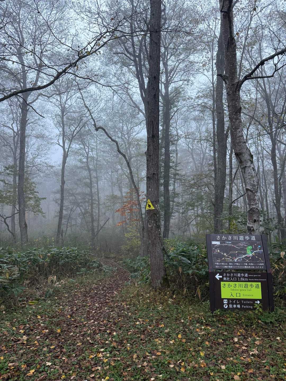 戸隠奥社-戸隠山-九頭龍山-五地蔵山-戸隠キャンプ場バス停 周回コースの写真