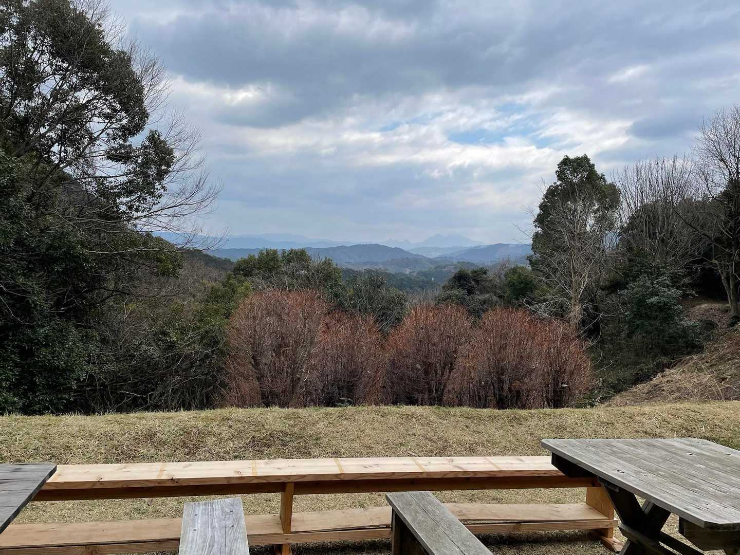 英彦山か見える⛰️