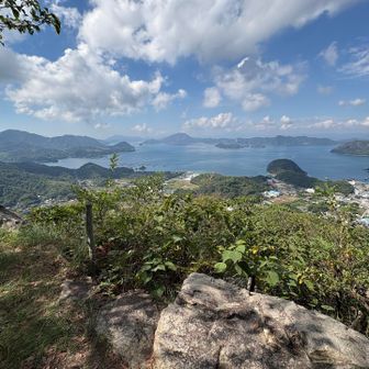 景色良し👍
海の向こうは大崎上島かな
