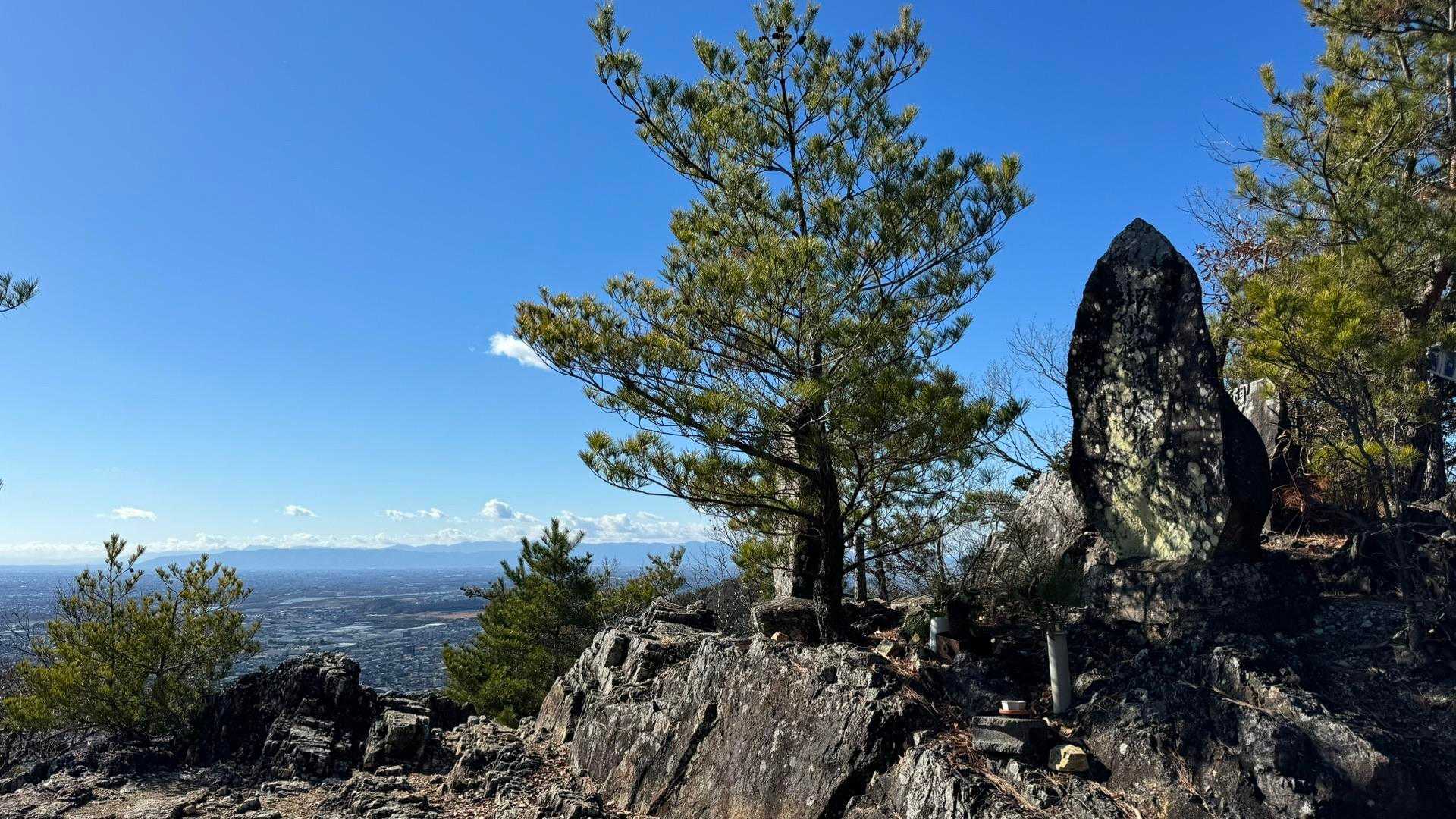 八木山山頂の眺望👁