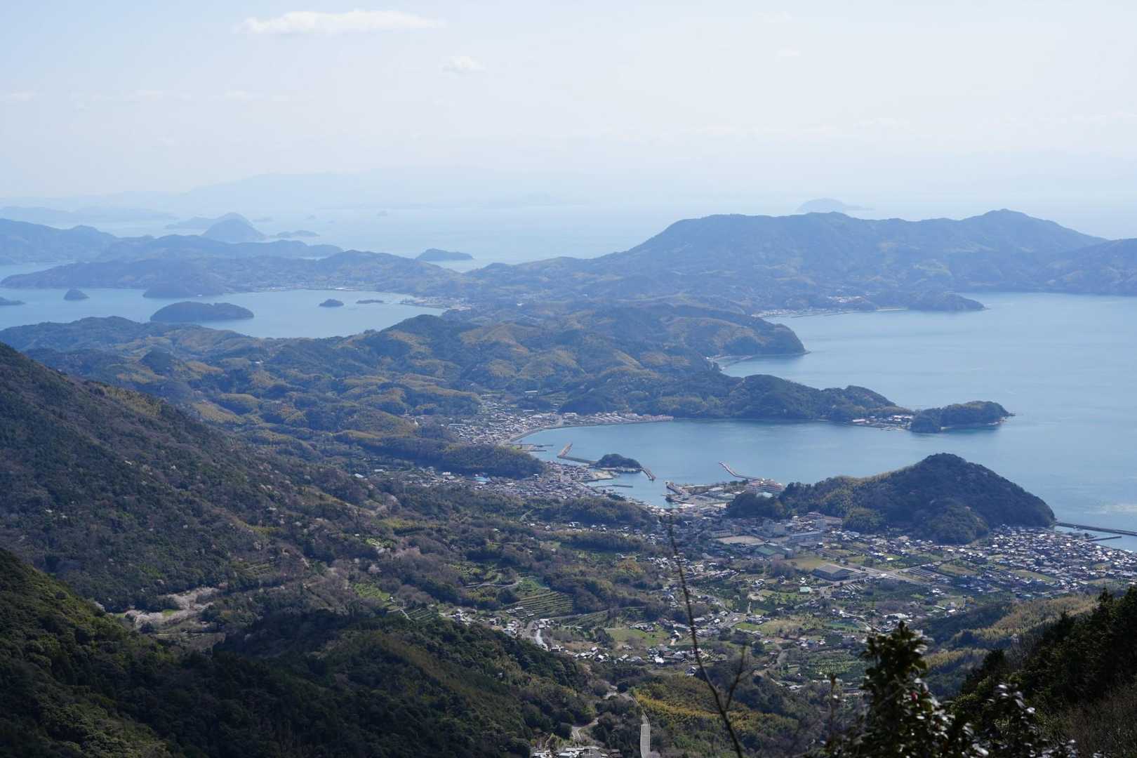 文珠山-嘉納山-源明山 往復コースの写真