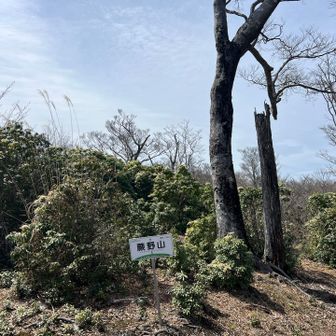 44座目 蕨野山⛰️登頂