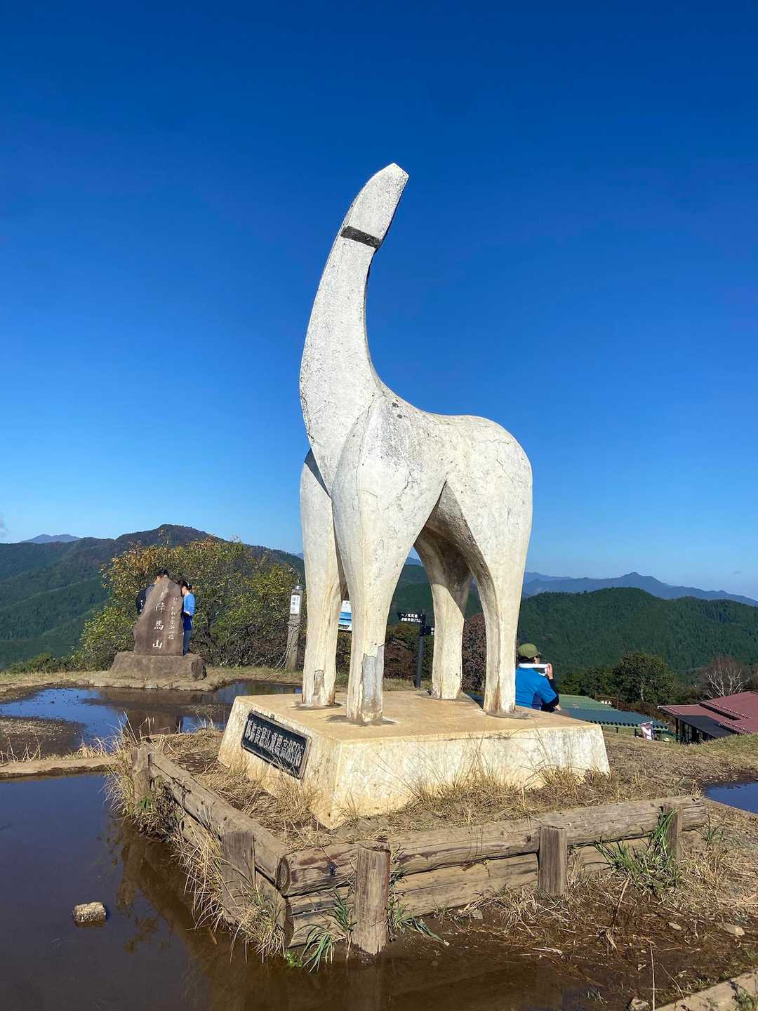 陣馬高原下バス停-陣馬新道登山口-陣馬登山口バス停-藤野駅 縦走コースの写真