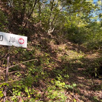 尾根ごと切って敵の侵入を防ぐ防御システムの切岸〜