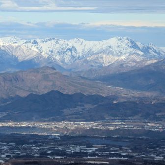 谷川岳だろうか✨️✨️まるでアルプスのよう