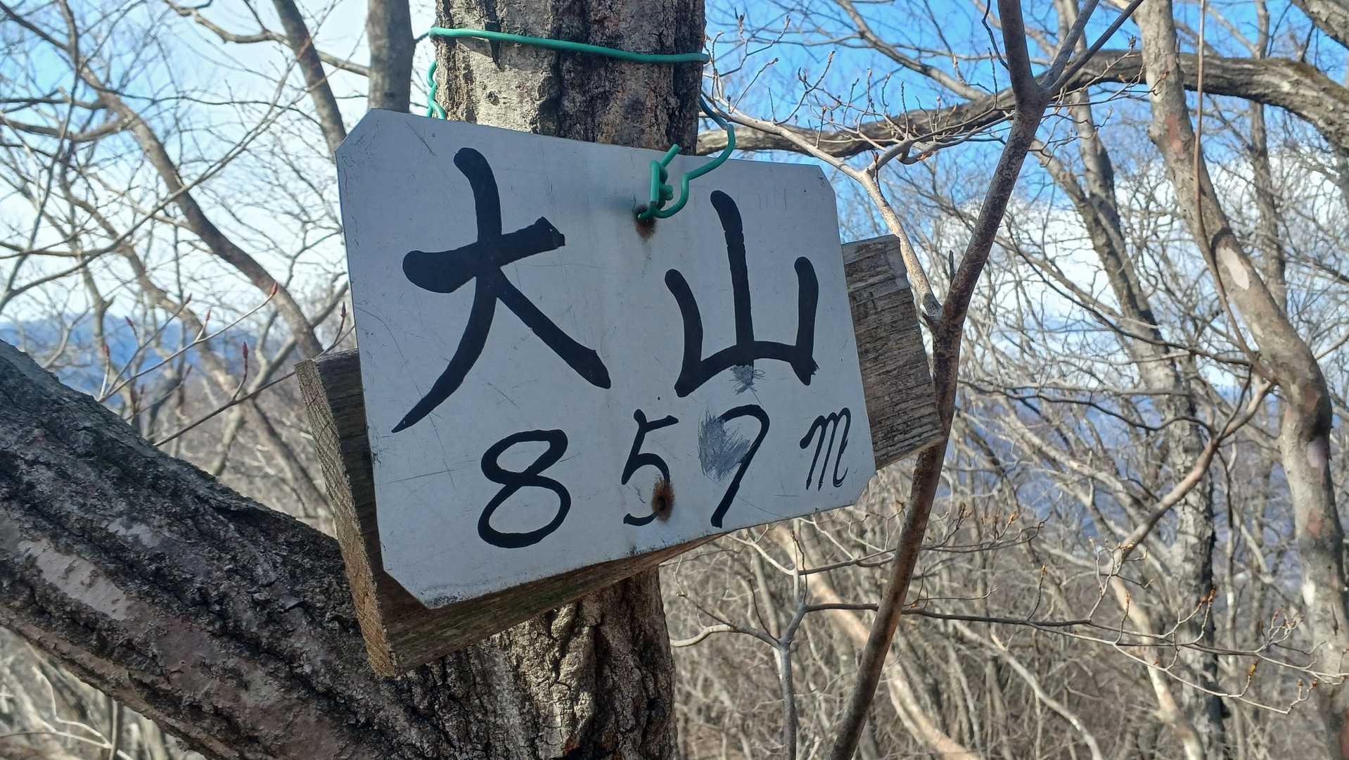 大山（群馬県甘楽郡下仁田町大字吉崎）の写真