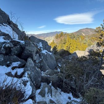 しばらくは残雪が少しあって慎重にいきました