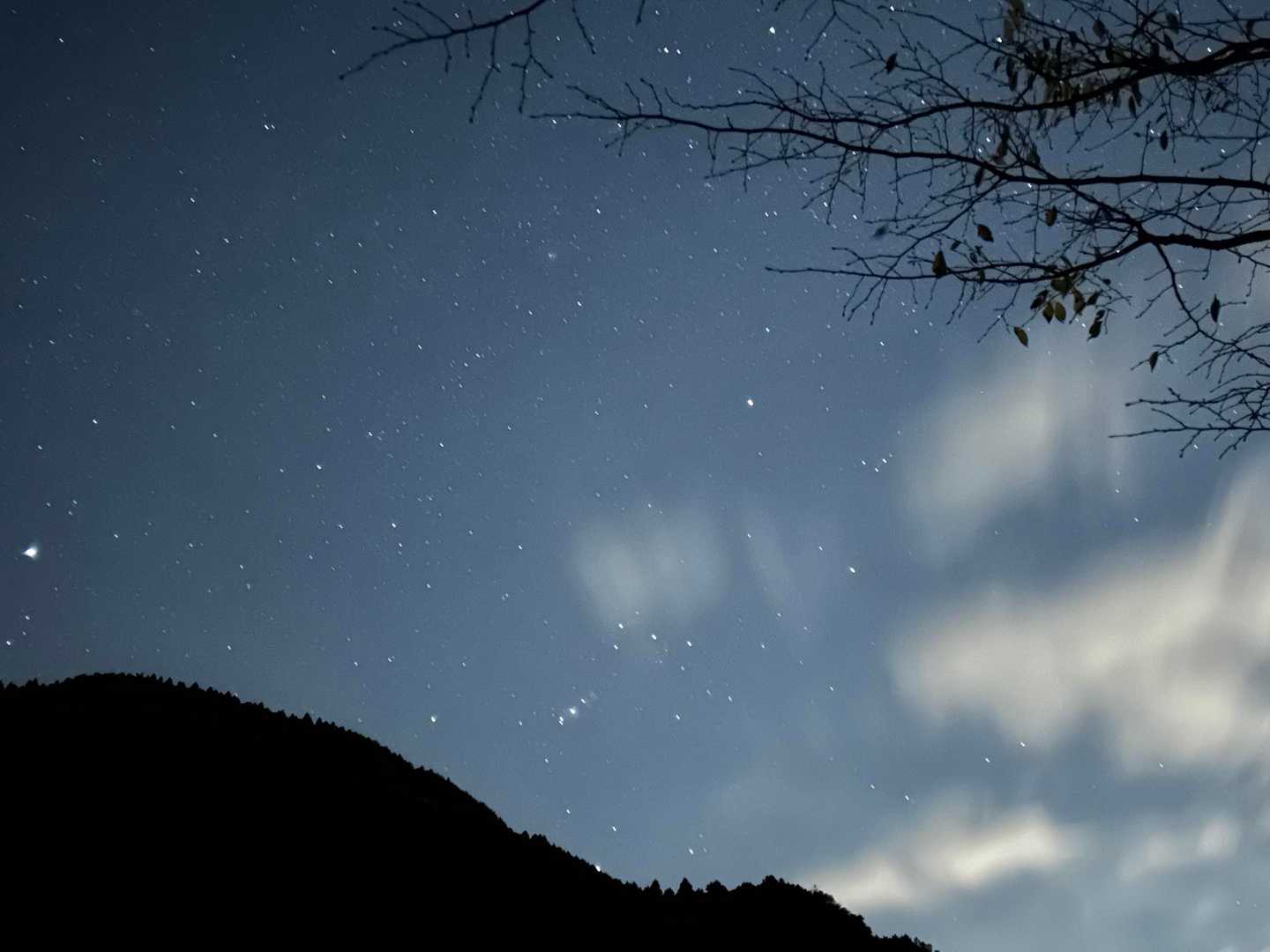 星が綺麗でした🥰
オリオン座しか分からないσ(´ω｀)
なんかミリオン座とか言ってるBDファイターいてたな🤔
