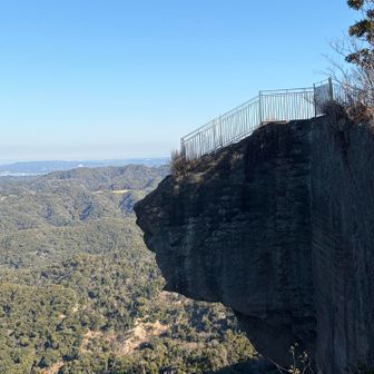 展望台から見る地獄のぞき
