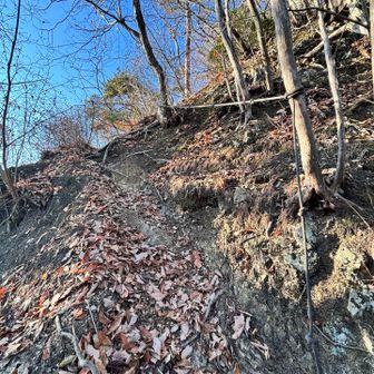 チョコチョコと鎖やロープはあるが、慎重に歩けば使用せずとも通過可能🉑