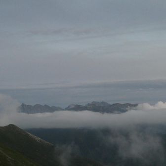 雲上の槍ヶ岳～穂高連峰🤩