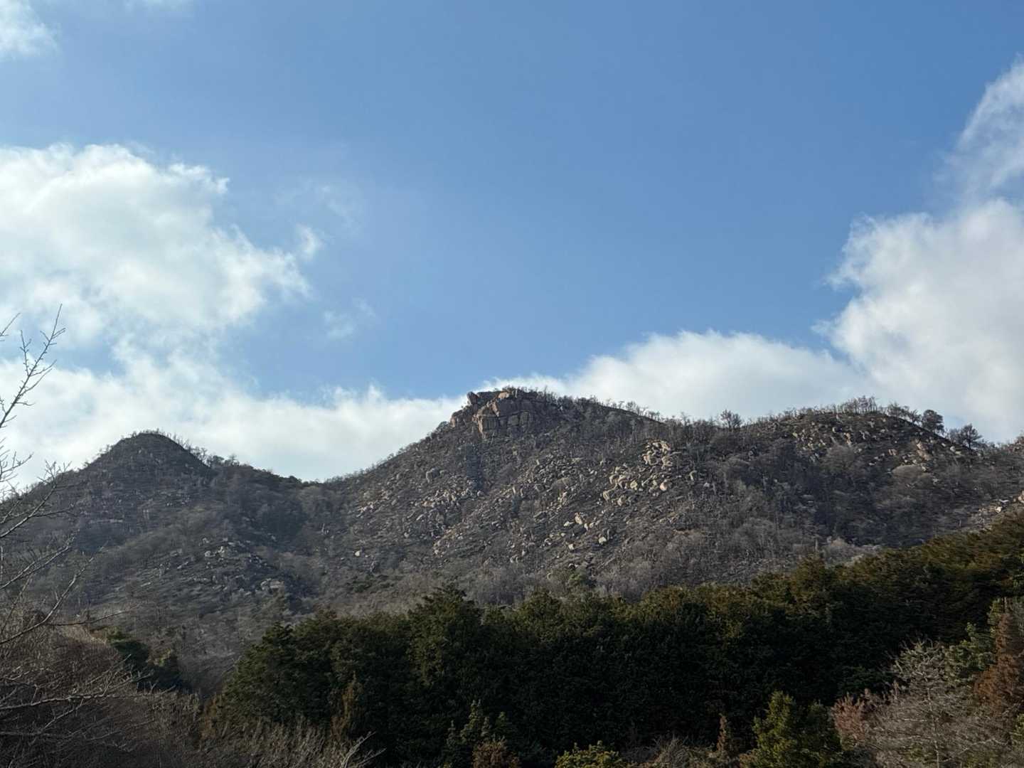 歩いた山々