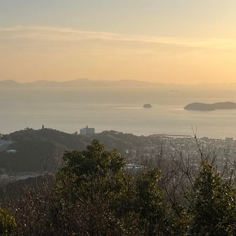 弘法大師様と海〜😉