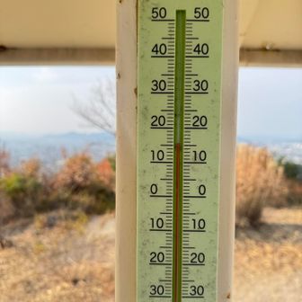 暖かいと思ったら16℃。