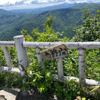 手稲山山頂🙌
割れている…