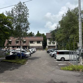 駐車場に戻ってきました。