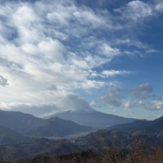 何とか富士山見えました！