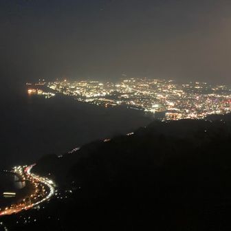 田ノ浦と大分の街
”ピンクムーン”が照らす素敵夜景です
(ღ✪ｖ✪)