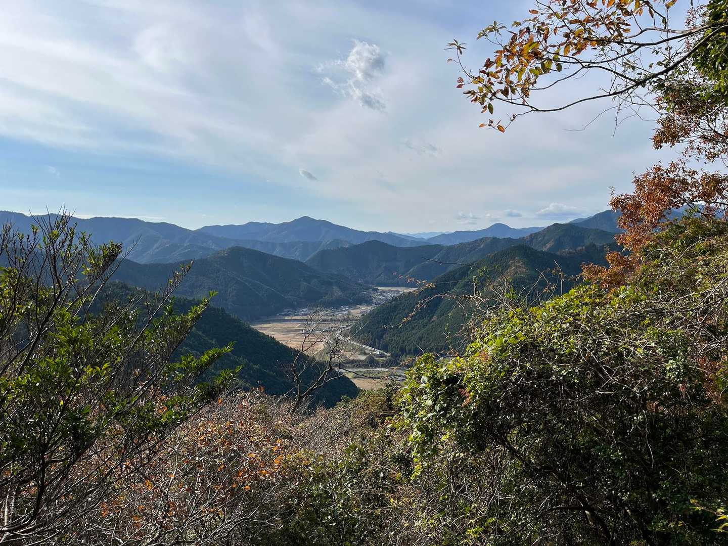 阿曽浅間山-網掛山-大理石石灰採石跡-阿曽駅-阿曽観音堂 縦走コースの写真